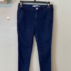 Cropped high waisted jeans